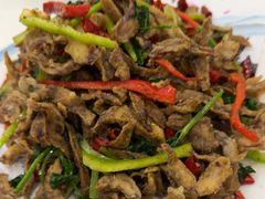 干煸腰筋-春水锅贴·传统鲁菜(大明湖店)