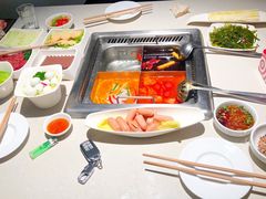 四宫格火锅-海底捞火锅(万丰桥店)