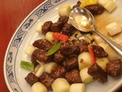 大葱爆牛肉-聚春园自助餐厅(东街口店)