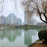 真想穿上跑鞋，沿湖跑几圈