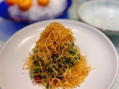 巧拌豆苗-四季民福烤鸭店(王府井灯市口店)