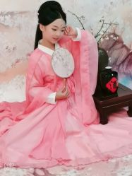 -后宫·古装汉服京剧儿童亲子全家福摄影