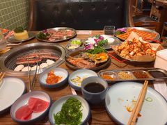 -明洞阿姨·韩式酱蟹烤肉·创意料理(三元桥店)