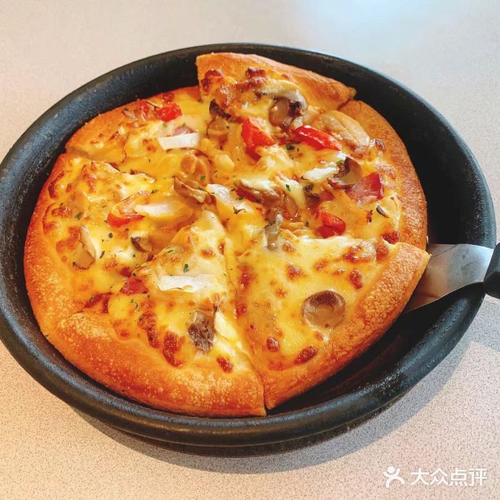 必胜客(浦上万达店)超级至尊比萨(芝心普通装)图片