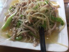 青椒土豆肉丝-廖记老砂锅(上清寺店)