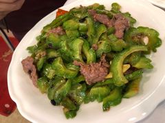 凉瓜炒牛肉-文记壹心鸡(宝华路店)