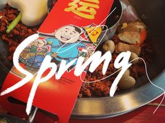 谭血鸭红锅底-谭鸭血老火锅(漳州路店)