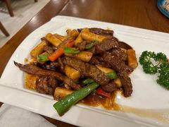 黑椒牛柳年糕-锡和无锡菜(景丽苑店)