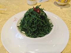 炝拌草原沙葱-德乐海蒙餐