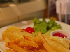 鸡肉蘑菇可丽饼卷-MADO冰淇淋咖啡馆(淘金店)