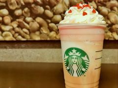 樱花初绽星冰乐-星巴克(吉林财富广场店)