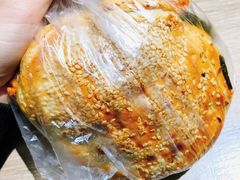 鸡蛋花干夹馍-三兄弟高炉烧饼