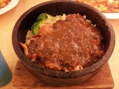 石锅黑椒鸡扒饭-九龙湾茶餐厅(东门店)