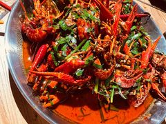 干煸龙虾-甲王二老长沙口味馆