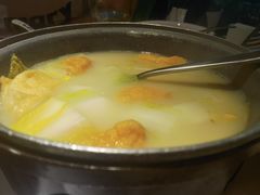 浓汤鱼腐娃娃菜-旺顺阁鱼头泡饼(常营店)