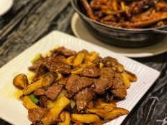 杂菇炒牛肉-美极鲜食坊(宝安南路店)
