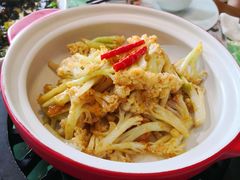 干锅有机花菜-荷风细雨·中国茶宴(碧云店)