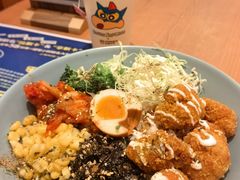 炸鸡块能量拌饭-池奈·咖喱蛋包饭(熙地港店)