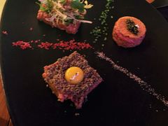 和牛塔塔配鱼子酱-AZUL by FUEL蓝色·法式酒馆(琶醍店)