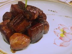 茨菇红烧土猪肉-桃花印巷江南小馆(朝阳路店)