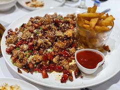 经典辣子鸡配大薯条-眉州东坡(民族园店)