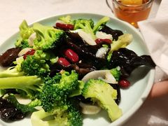 清炒西兰花-小吊梨汤·北京菜·烤鸭(鸟巢店)