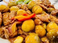 草菇炒牛肉-文记壹心鸡(宝华路店)