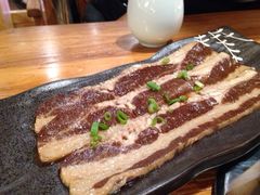 调味牛五花-黑牛の店·和牛烧肉(大悦城店)