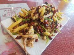 干炒鱿鱼须-桃子餐厅·天津菜(红星路直营店)