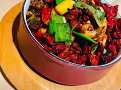 宫爆板筋-山石榴·贵州菜(丰盛里店)