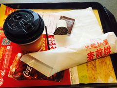 火腿扒蛋套餐-麦当劳(静安寺店)