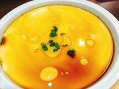 桔片蒸鸡蛋-小李子油焖大虾(南浦店)
