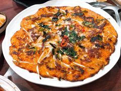 泡菜饼-神仙雪浓汤(明洞店)