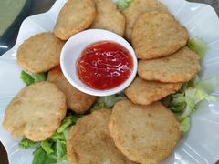 自制墨鱼饼-明记海鲜大排档(巽寮湾店)