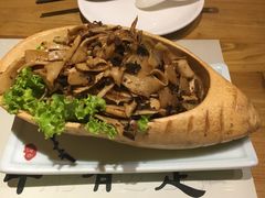 梅干菜炒笋尖-静莲斋素食(慈云寺店)