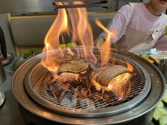 -围炉肉舍•炭烤活鳗•丹东海鲜烤肉(步行街店)