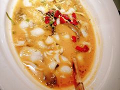 金汤酸菜鲈鱼-绿茶餐厅(西单老佛爷店)