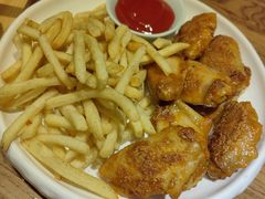 烤翅拼薯条-老宁波1381餐厅(宏泰广场店)