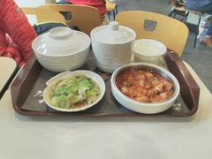 鲜辣排骨饭青菜套餐-真功夫(北京路步行街店)