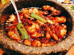 石锅杭椒牛蛙-桂满陇天书(南京德基旗舰店)