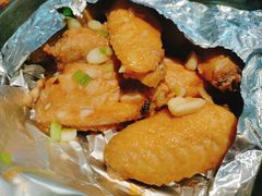 铁板鸡中翼-百草源美食坊(板芙店)