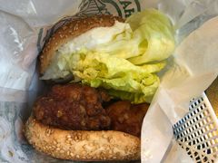 中式炸鸡汉堡-幸运小丑汉堡(Bay Area本店)