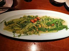 豆酱扒通菜-绿茶餐厅(乐峰广场店)