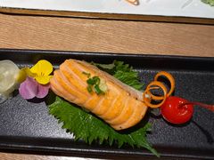 炙烤帝王鲑肚腩寿司-初花·日本料理