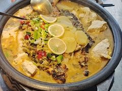 -探鱼·鲜青椒爽麻烤鱼(天一广场店)