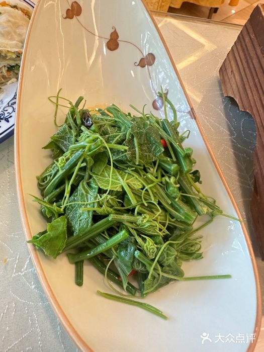 玉华宫宾馆·餐厅(铜川驻京办店)凉拌丝瓜尖图片