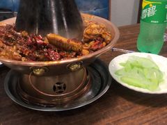 -超越炭火牛蛙火锅鸡(河东店)