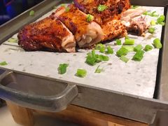 绿茶葱香烤鸡烤肉合拼-绿茶餐厅(深南广场万科店)