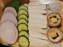 蔬菜拼盘-虎焱炭火烧肉