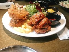 炸鸡拼盘-机器人火炉披萨(爱琴海店)